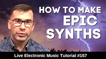 How to make Epic Synths (Progressive House) + Logic Template | Live Electronic Music Tutorial #157