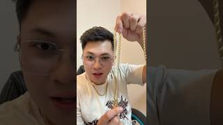 Koleksi terbaru! Kalung rantai Monaco \u0026 kalung tebal. #emas #kalung #perhiasanemas #kalungemas