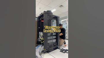 Racking APC UPS 3unit x 5000va #server #ups #datacenter #itengineering #upssystems #installation