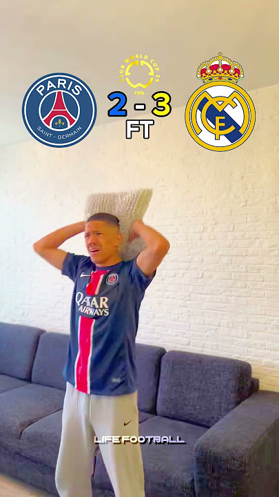 Real Madrid Vs PSG Score 🤯