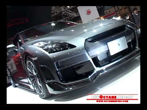 Visit http://octanereport.com for more. Tommy Kaira's Ebbrezza-R R35 Nissan GT-R at its debut during the 2010 Tokyo Auto Salon show. Modified with carbon fib...