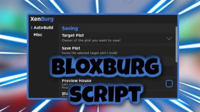 FREE] Bloxburg Script / Hack, Autobuild, Autofarm, Teleport, AND MORE