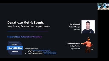 Dynatrace Metric Events –  Setup anomaly detection based on your business