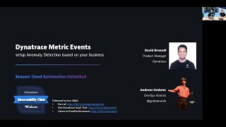 Dynatrace Metric Events –  Setup anomaly detection based on your business screenshot 1