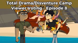Total Drama/Disventure Camp Viewer Voting -  Episode 8 