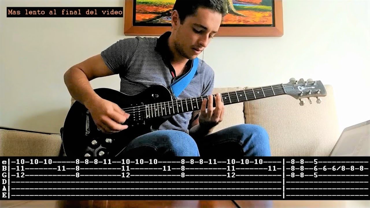 Rodolfo Aicardi - La Colegiala - Guitarra - Tutorial - cover - Tab