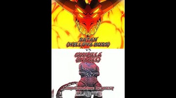 Satan (Helluva Boss) Vs Godzilla (In Hell) #helluvaboss #godzillainhell