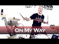 Alan Walker - On My Way -  Drum Cover (Da Tweekaz Remix)