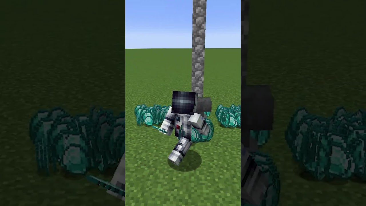 dropping anvil on 100 shulker boxes