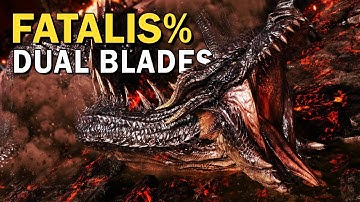 New Game to Fatalis with Dual Blades! Fatalis% Dual Blades Attempt!