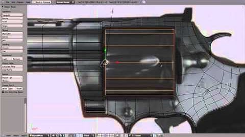 Blender 2.57: Magnum Model (Part 2)