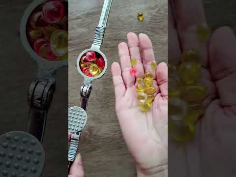 ゼリードロップス🍯🔥 #asmr #パイナップル #満足