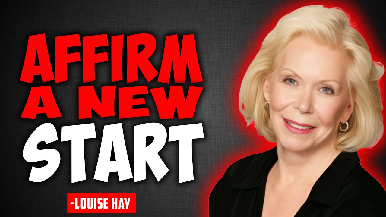 Louise Hay - How To Move On, Let Go & Leave Your Past Behind You  POSITIVE AFFIRMATIONS