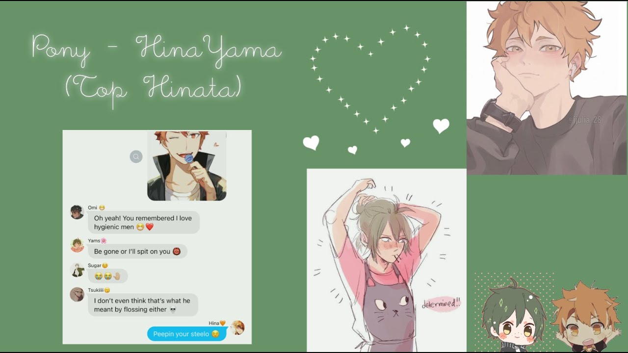 Haikyuu Lyric Prank | Top Hinata (HinaYama) | Ft. Hinata Harem | Pony - Ginuwine