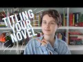 How to Title Your Book | Writing Tips