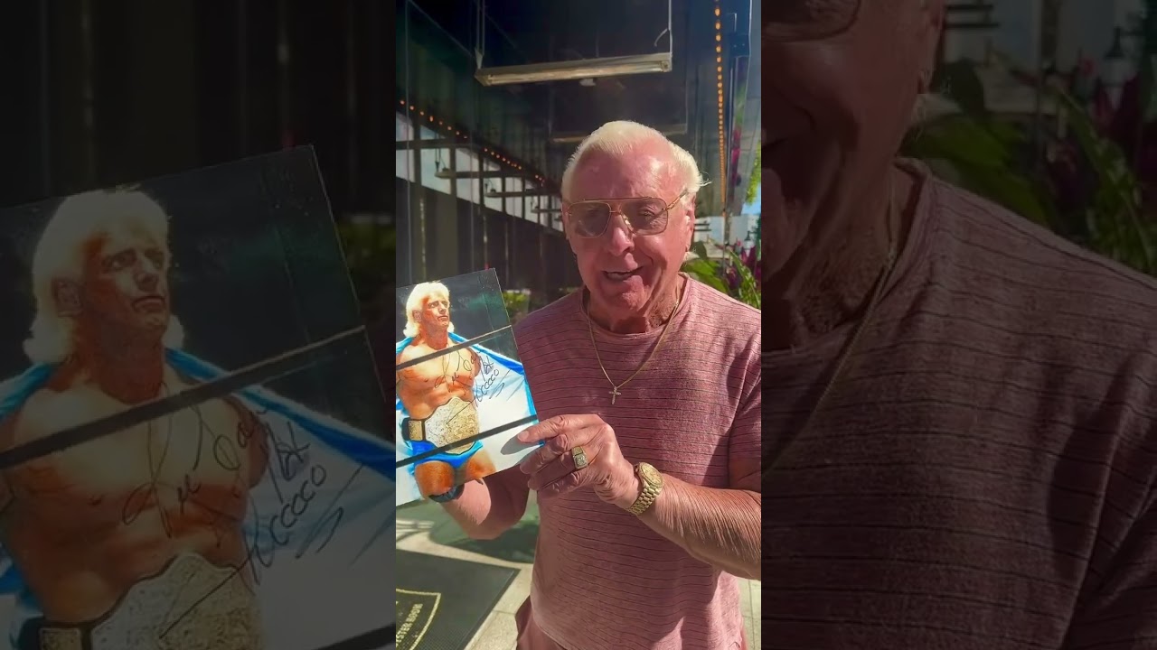Looking for a signed Nature Boy #RicFlair photo?