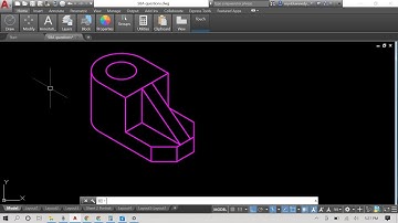 AutoCad Tutorial: Isometric Projection Part 2 #isometriccircles #autocad