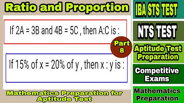 Ratio and Proportion Tricks in Hindi/Urdu (Part 8) | IBA STS Test | NTS Test | FPSC | PPSC | JEST
