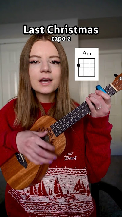 Christmas songs on ukulele! (Last Christmas)