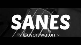 SANES [LIRIK] #liriklagu #koplo #ambyar #guyonan #denycaknan #hits #laguenak #lagusantai #mletre
