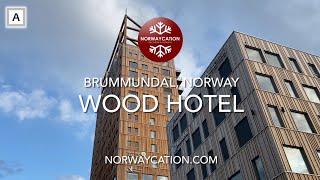 Wood Hotel - one of the tallest timber buildings in the world, Norway | @norwaycation