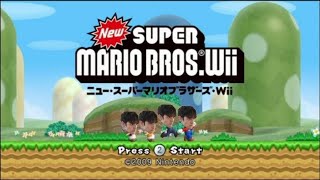 New スーパーマリオブラザーズ Wiiを配信プレイ #1