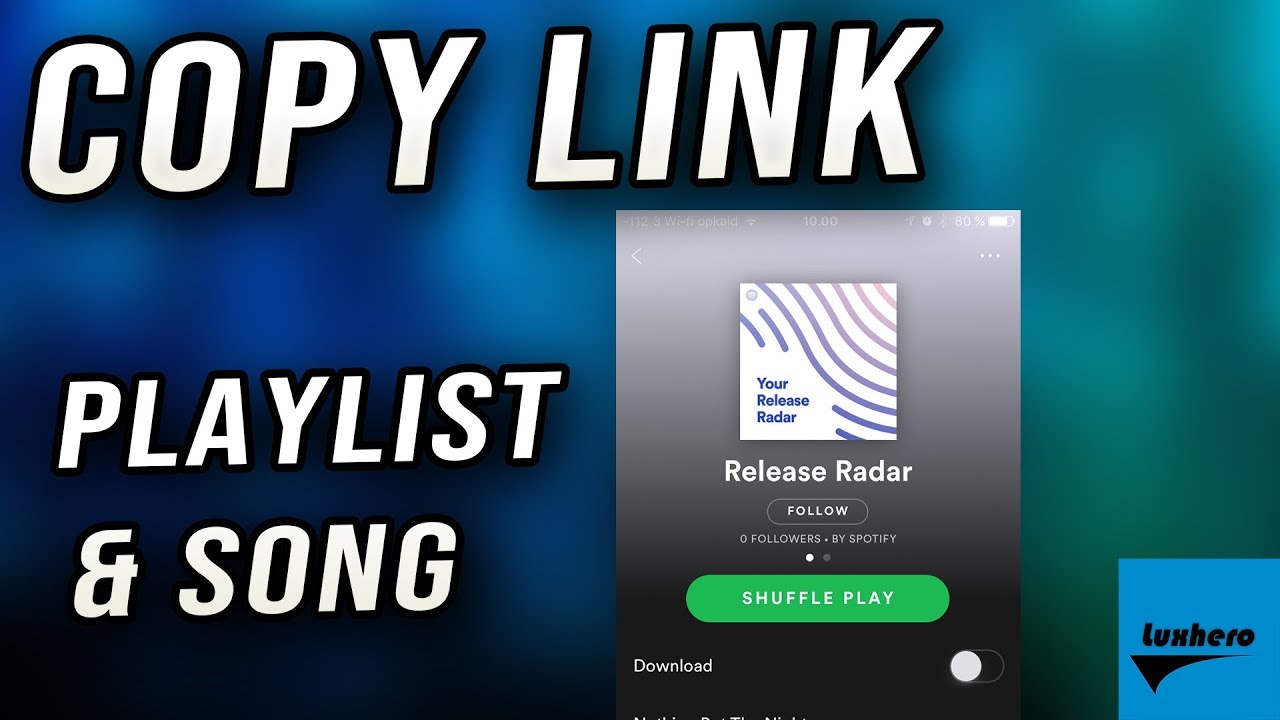 Spotify   How to Copy Song  Playlist Link PC  Mobile