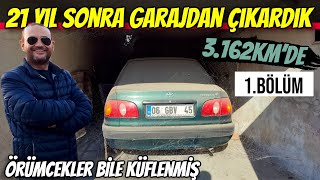 Barnfind 3.162km Toyota Corolla after 21 years