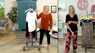 Susan Graver Weekend Essentials Cool Touch U-Neck Top on QVC