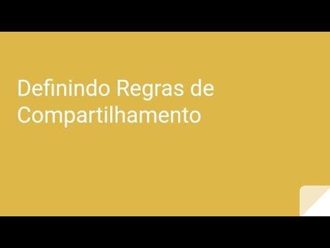 Vídeo: Em Relacionamento. Regras De Compartilhamento