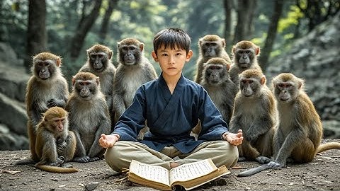 Film Kung Fu! Dibimbing oleh seekor monyet, seorang anak laki-laki menemukan rahasia seni bela diri