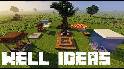 Infinite Water Source and Well Designs in Minecraft