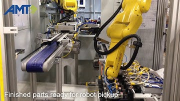 Automated Robotic Gear Loading and Machine Tending