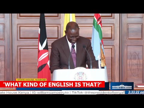 Fireworks As President Ruto Laughs At Tanzanians Over Their Bad English