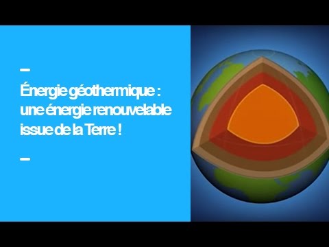 Vidéo: Quelle est la source d'énergie géothermique* ?