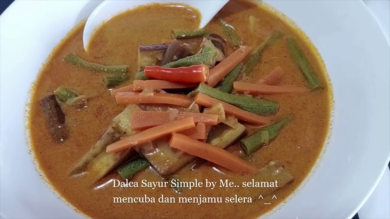 Resipi dalca sayur