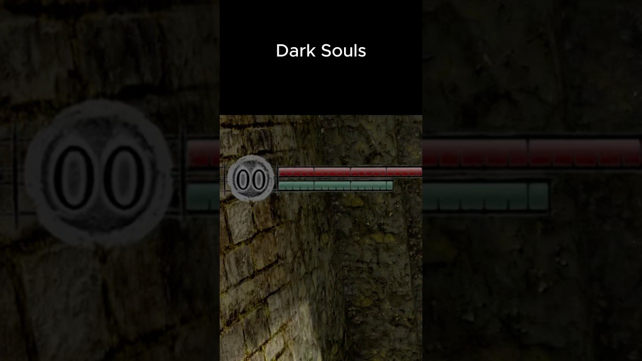 Evolution of Health Bar Design in Dark Souls 1-2-3