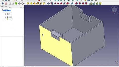 FreeCAD 1.0 | Simple Box & Snap-Fit Lid | Shape Binders | Basic Beginners FreeCAD Lesson 31 Project
