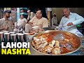 Old lahore street food  jeda lassi tara bong paye hafiz jee chanay  subha ka nashta  pakistan