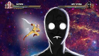 SAITAMA BERHADAPAN DENGAN ANTI SPIRAL OVERPOWER! | Anime Mugen screenshot 5