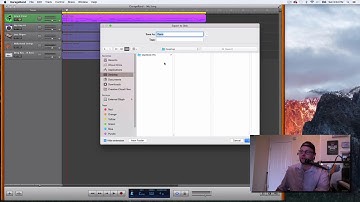Exporting Stems From Garageband