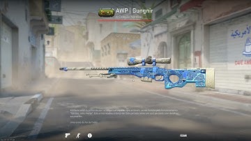 cs2 AWP | Gungnir  minimum float four Titan (Holo) | Katowice 2014