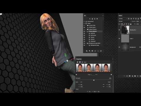 Posing and Lighting Fuse Characters in Photoshop - video from Dexigner