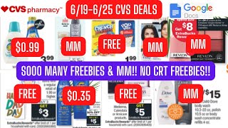 🔥CVS DEALS 6/19-6/25 {9 Must Do CVS Deals} NO CRT Freebies! {6/19 CVS Couponing This Week}😊