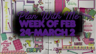 Plan With Me | Vibrant Weekly Spread Using Kellofaplan’s Planner Love Sticker Book! 💕📖