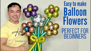 Easy to make Balloon Flower (A Beginners tutorial)