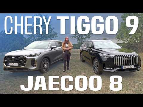Jaecoo 8 i Chery Tiggo 9 - co różni te dwa modele?