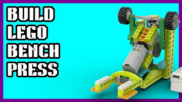 🤖 Building a LEGO® Robot That Does a BENCH PRESS! 💪 | WeDo 2.0 Robotics Project (Set 45300) 🏋️‍♂️