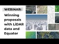 Winning proposals with LiDAR data and Equator - Training