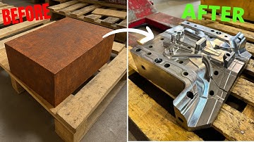 Mold component production (CNC Milling)